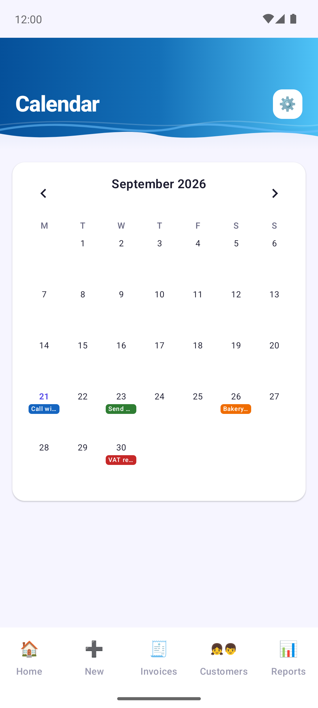 Calendar